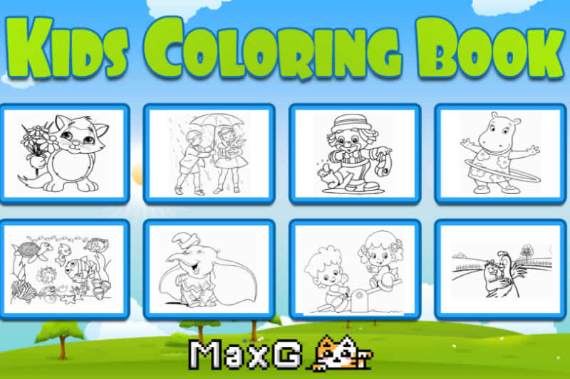 Kids coloring book